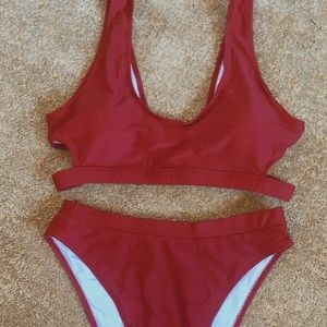 Marron bikini set